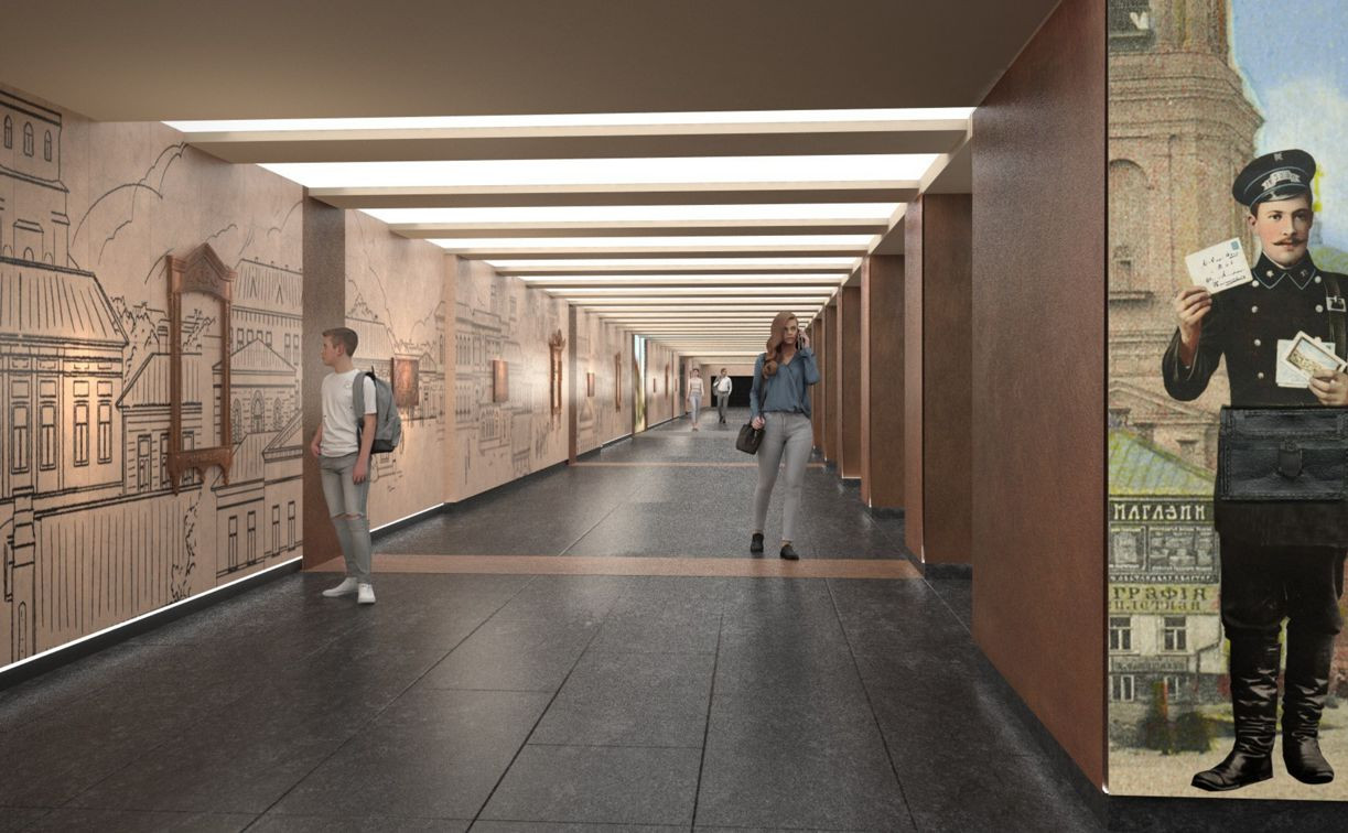 Как будут выглядеть подземные переходы на улицах Мосина и Каминского после дизайнерского оформления