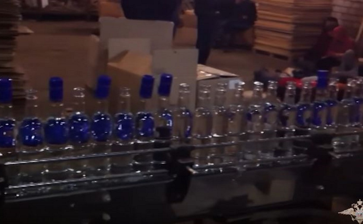 В Тульской области ликвидировано два подпольных алкогольных завода