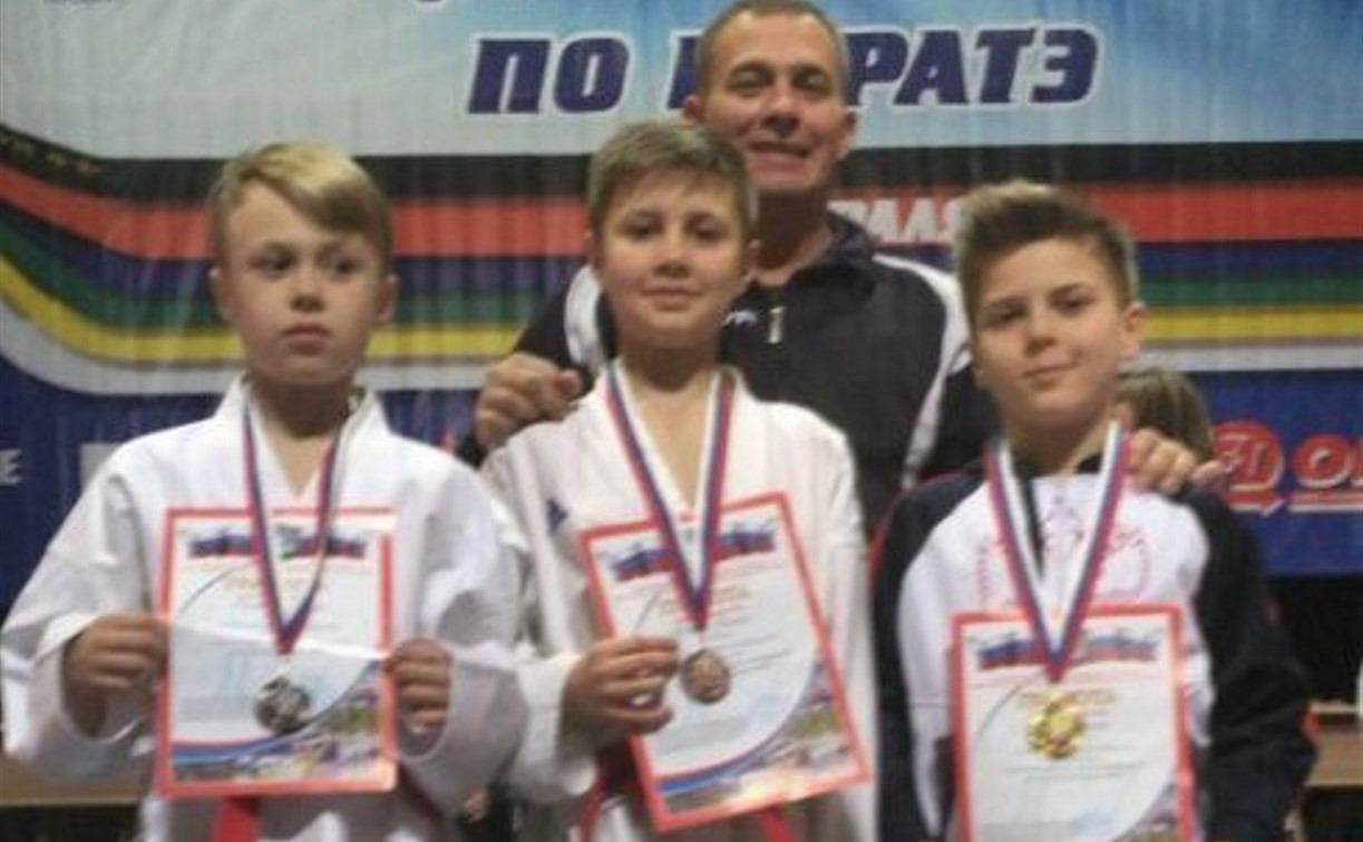 Тульские каратисты выиграли медали на соревнованиях в Орле