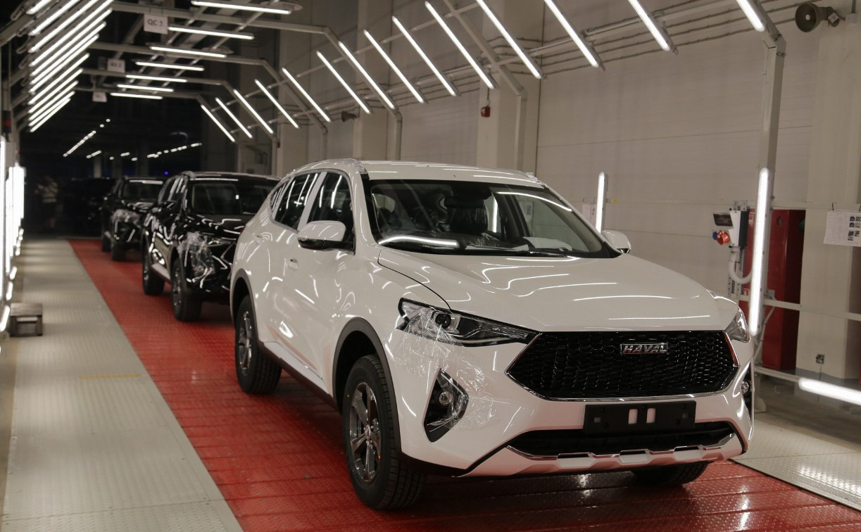 В Тульской области официально запустили автомобильный завод Haval