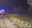 На трассе М-2 в Тульской области столкнулись три авто