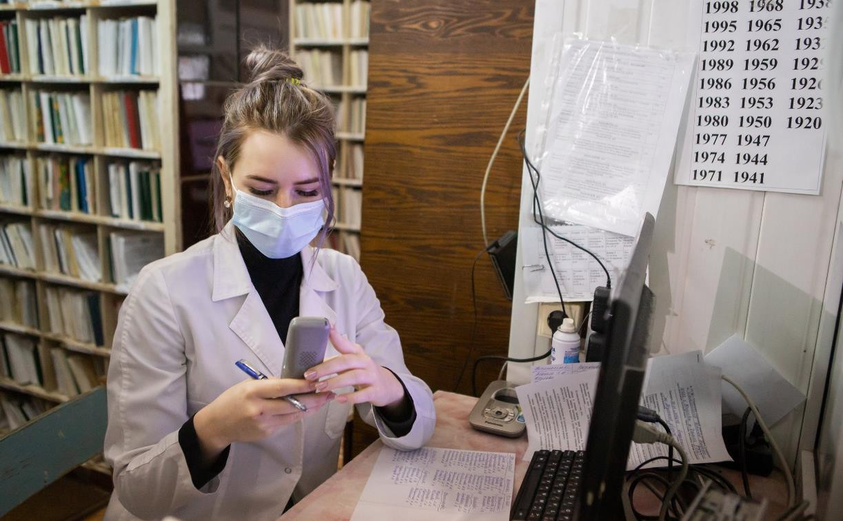 Киреевской поликлинике в период пандемии помогают волонтеры