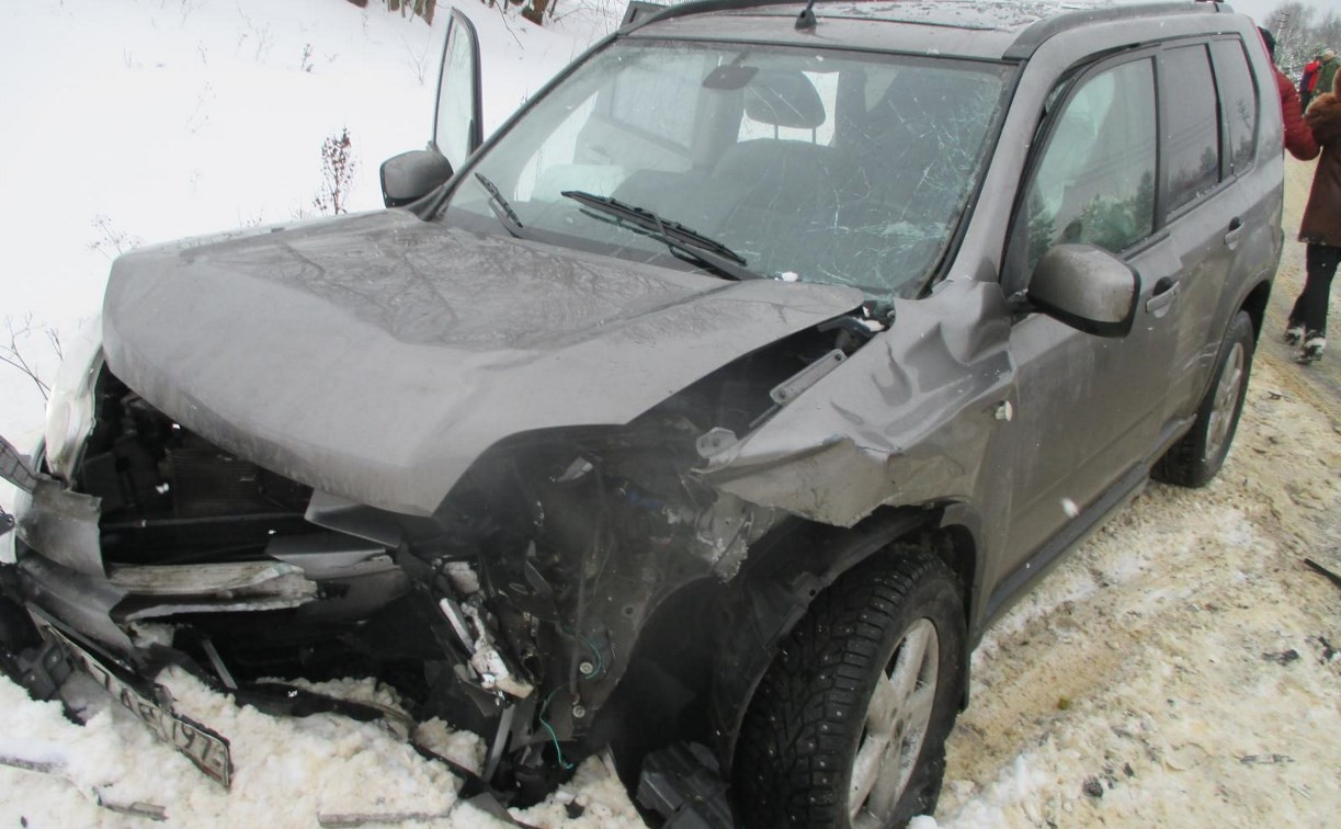 За сутки в Тульской области в авариях пострадали три человека