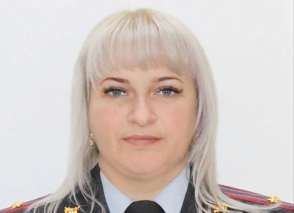 Отделение МВД по Заокскому району возглавила Наталья Золотова