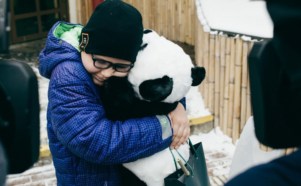 Владимир Путин исполнил новогоднее желание туляка Саши Колясникова увидеть панду