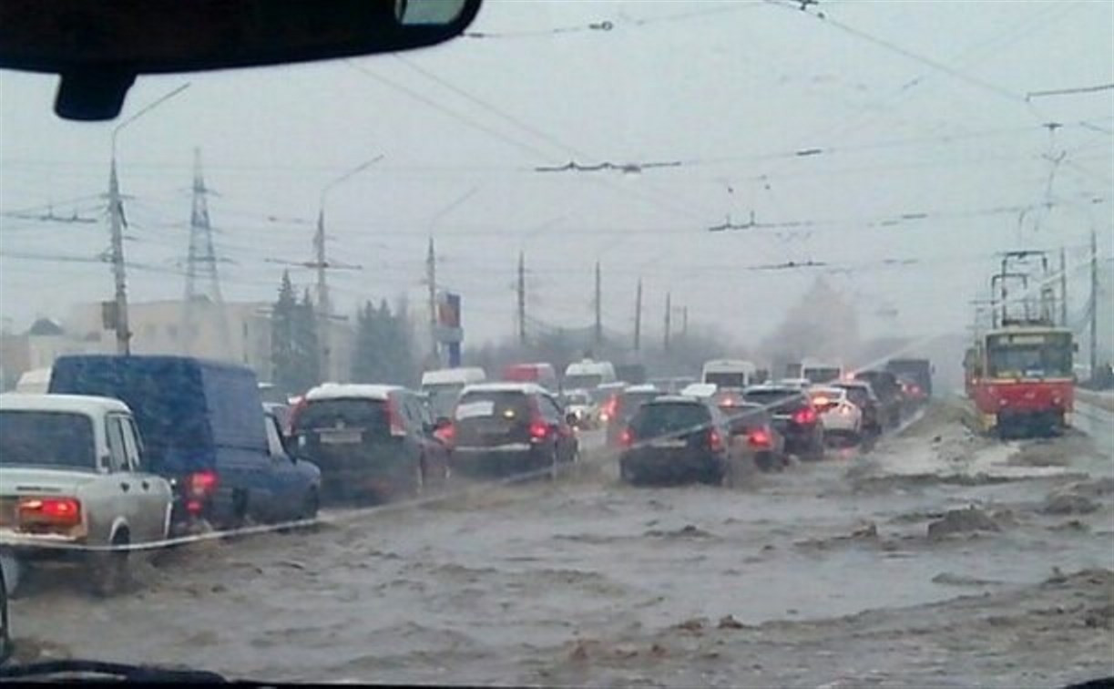 За мартовский «потоп» в Туле ответит «Спецавтохозяйство»