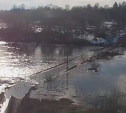 В Тульской области из-за паводка временно закрыли два моста