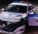В Киреевске автомобиль ДПС попал в аварию