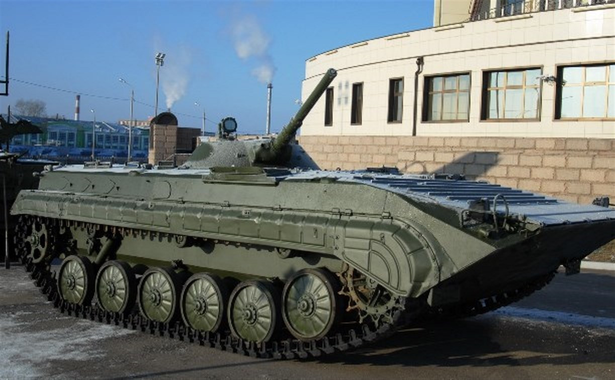 Коллекцию Тульского музея оружия пополнила БМП-1П
