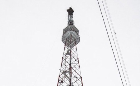 Туляков предупредили о возможном падении льда с басовской телевышки