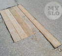 Деревянная заплатка на дороге в Туле: УК дали пять суток на устранение нарушения