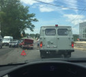 На Новомосковском шоссе произошло тройное ДТП
