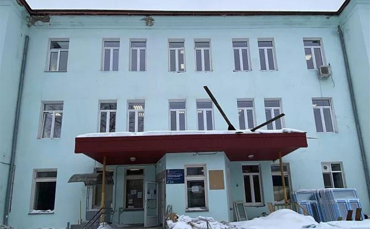 В Новомосковске впервые капитально ремонтируют поликлинику
