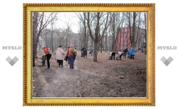 Чиновники убрали тульские дворы