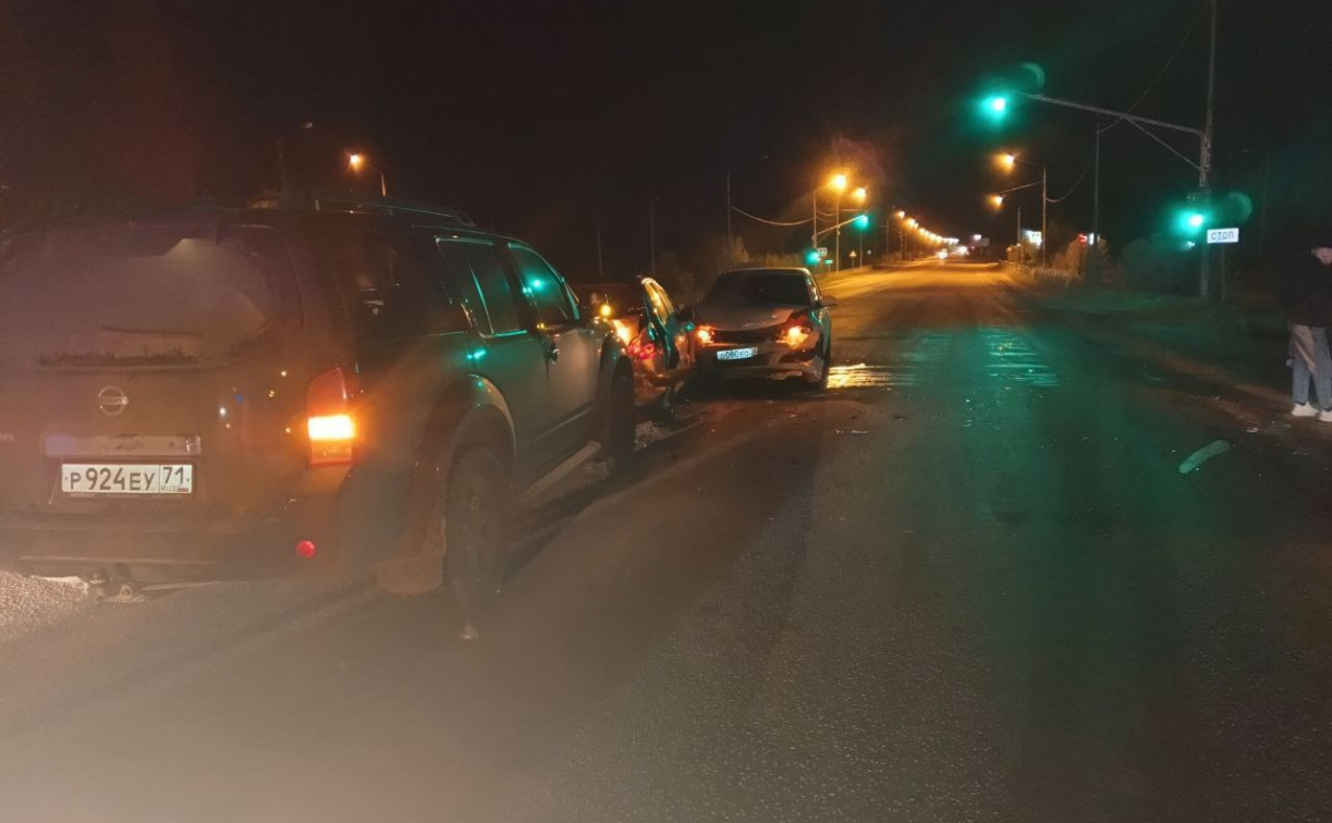 На автодороге Тула — Новомосковск водитель Opel уснула за рулем и устроила ДТП