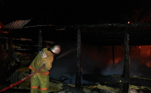 В Дубенском районе сгорел частный дом