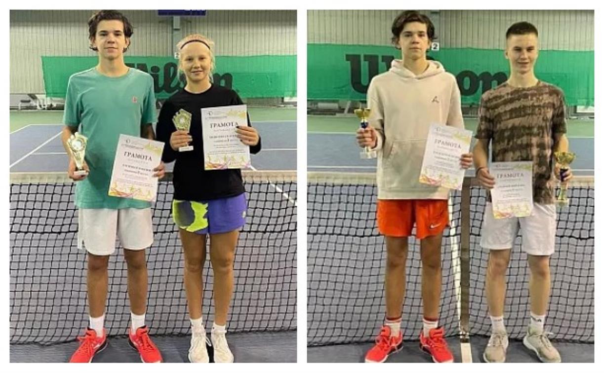 Тульские теннисисты завоевали серебро первенства «Золотые купола»