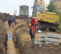В Туле на Медвенско-Осетровском водозаборе меняют самый аварийный участок
