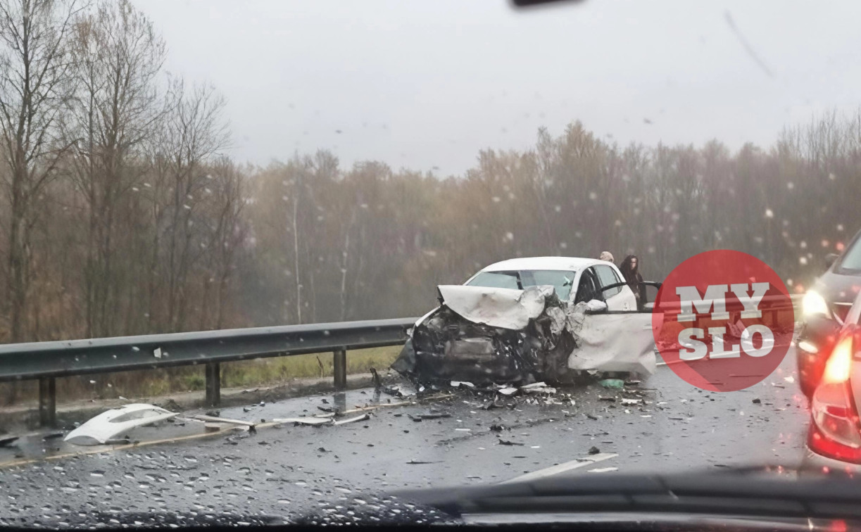 В Туле у Некрасово в ДТП погибла женщина
