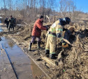 В Одоевском районе спасатели расчистили два моста, затопленных паводком