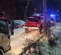 Хоккеисты «Академии Михайлова» спасли людей из горящего дома на улице Руднева в Туле 