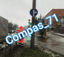 На пересечении улиц Оборонной и Некрасова запретили поворот налево