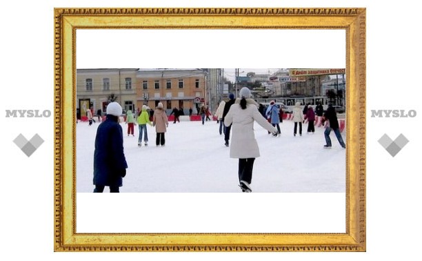 В тульских дворах зальют катки