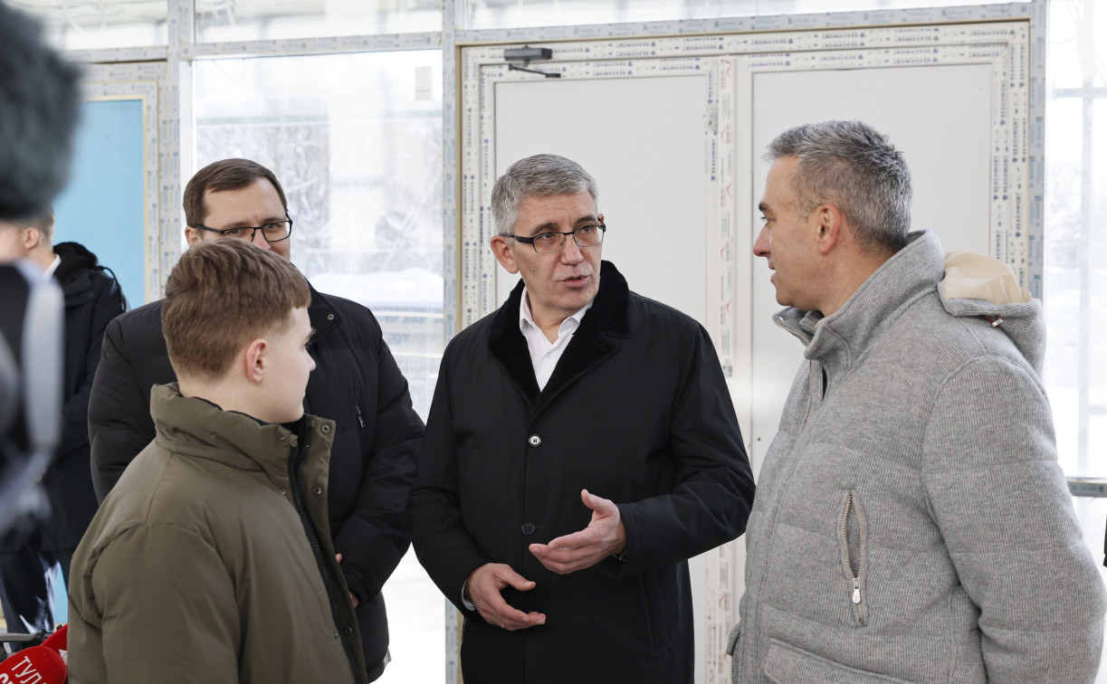 Губернатор Миляев проинспектировал строительство школы в ЖК «Суворовский 2»