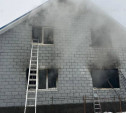 При пожаре в Заречье пострадал 68-летний мужчина