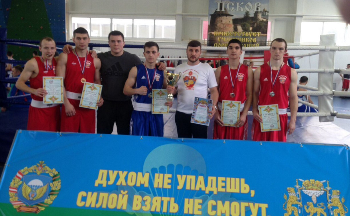 Тульские боксеры вернулись с чемпионата ВДВ с медалями