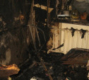 В Дубенском районе полностью сгорела дача