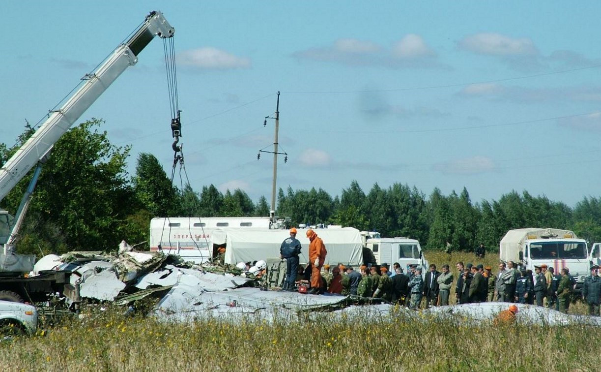 Родственники пассажиров разбившегося в Тульской области Ту-134 просят возобновить расследование теракта  