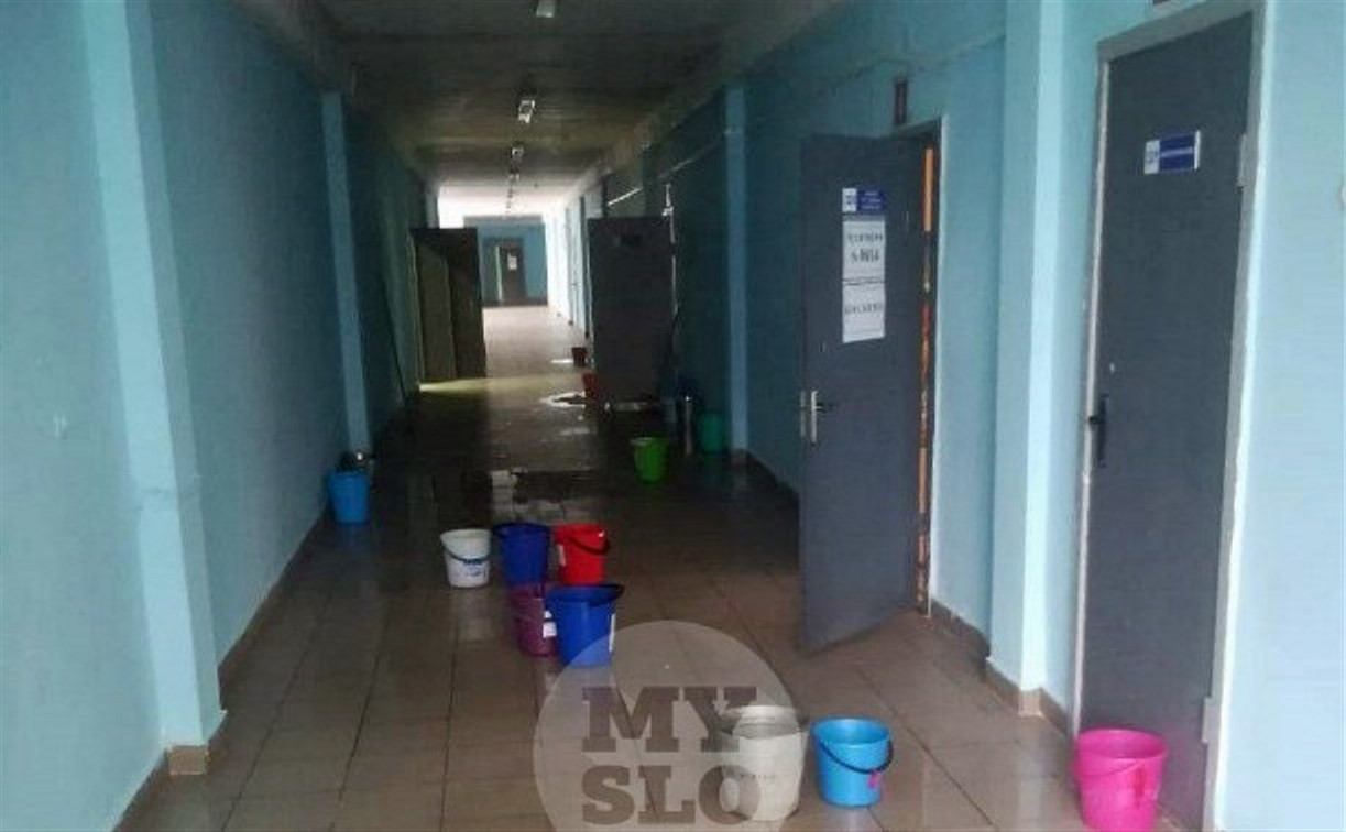 Потоп в тульской школе: подрядчику направили претензию
