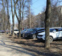 «Накажи автохама»: на ул. Фридриха Энгельса продолжают парковаться на газонах