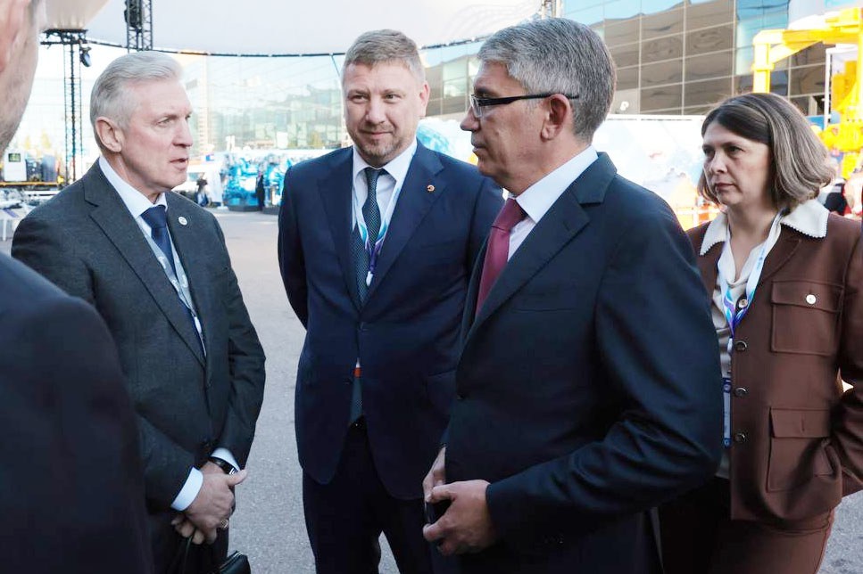 Делегация Тульской области принимает участие в Петербургском международном газовом форуме