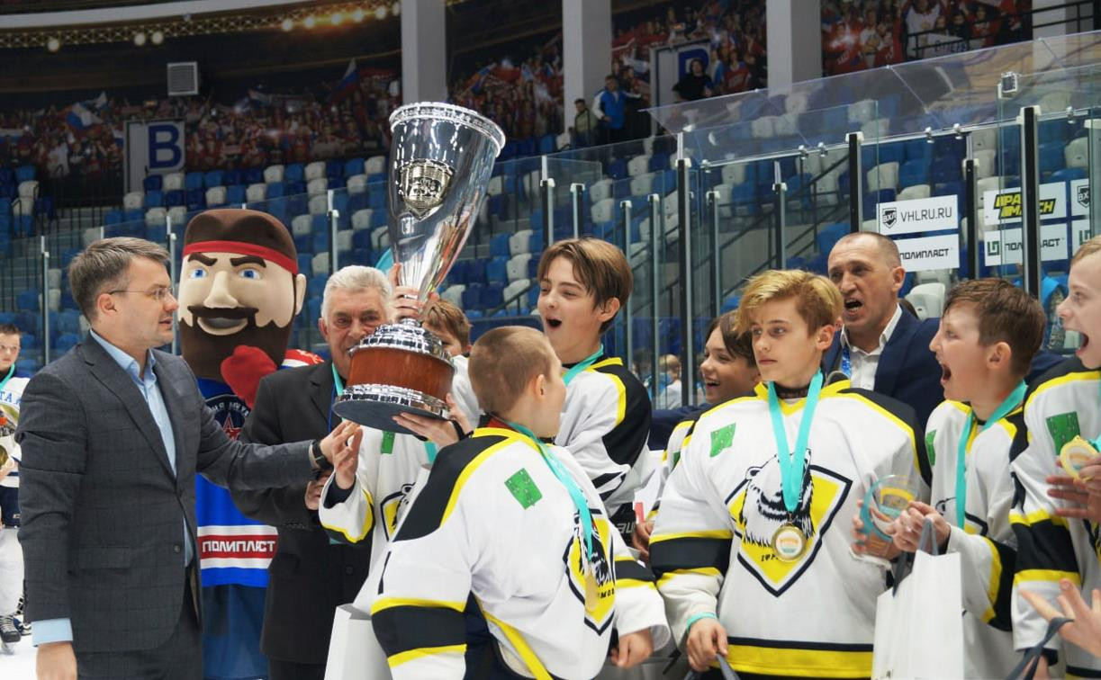 В Тульской области завершился детский Кубок по дворовому хоккею