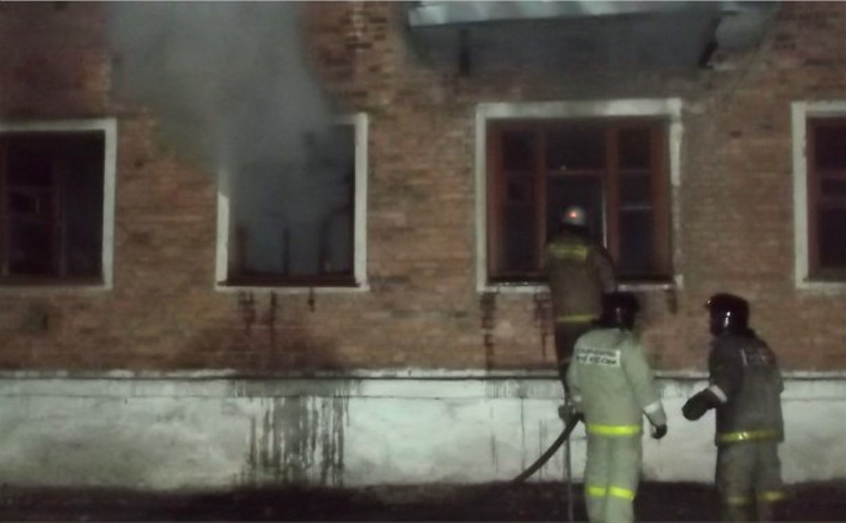 В Кимовске из-за пожара из дома эвакуировали 13 человек