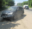 На трассе Тула-Новомосковск Nissan Almera снес две легковушки
