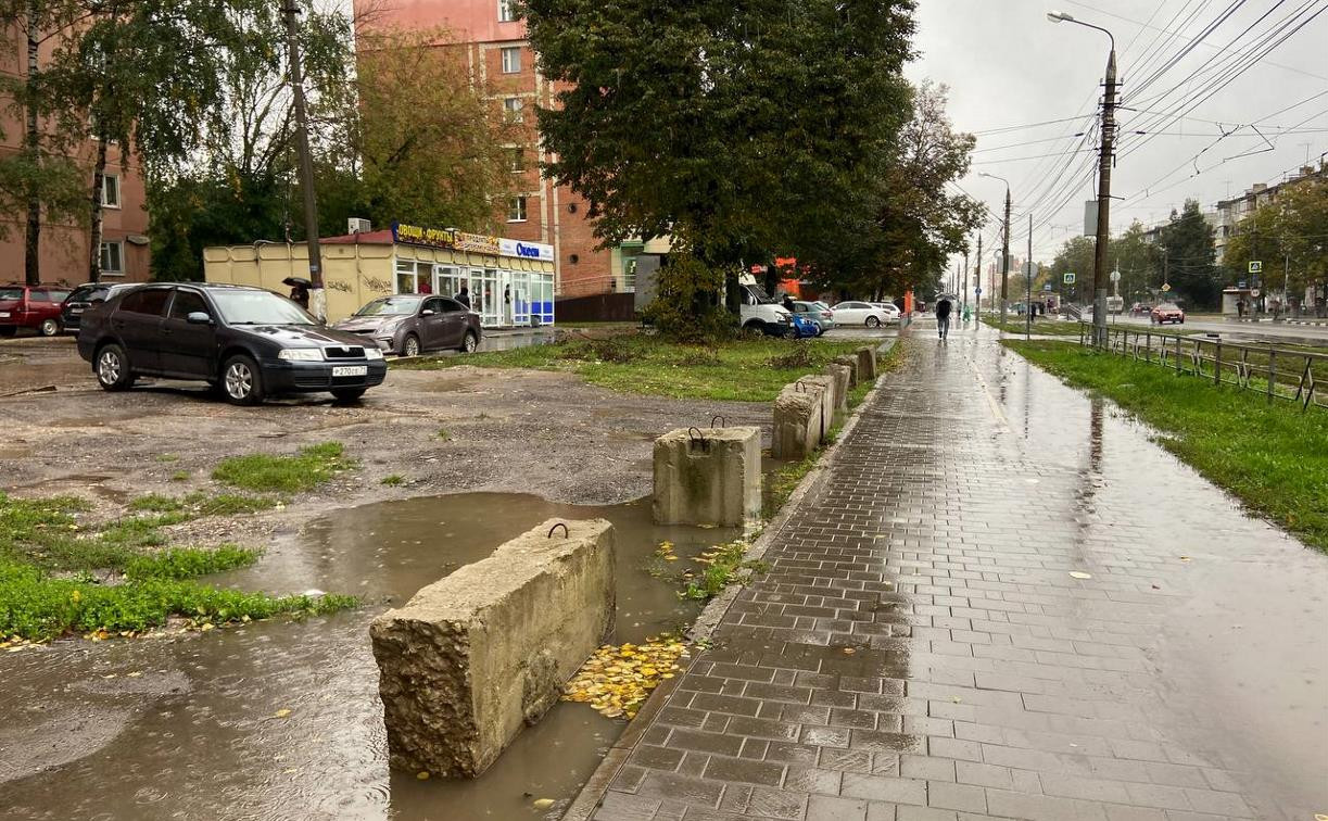 Туляков смутило благоустройство парковочного кармана на улице Металлургов 