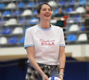 Чемпионка мира Татьяна Кошелева провела в Туле мастер-класс для юных волейболистов 