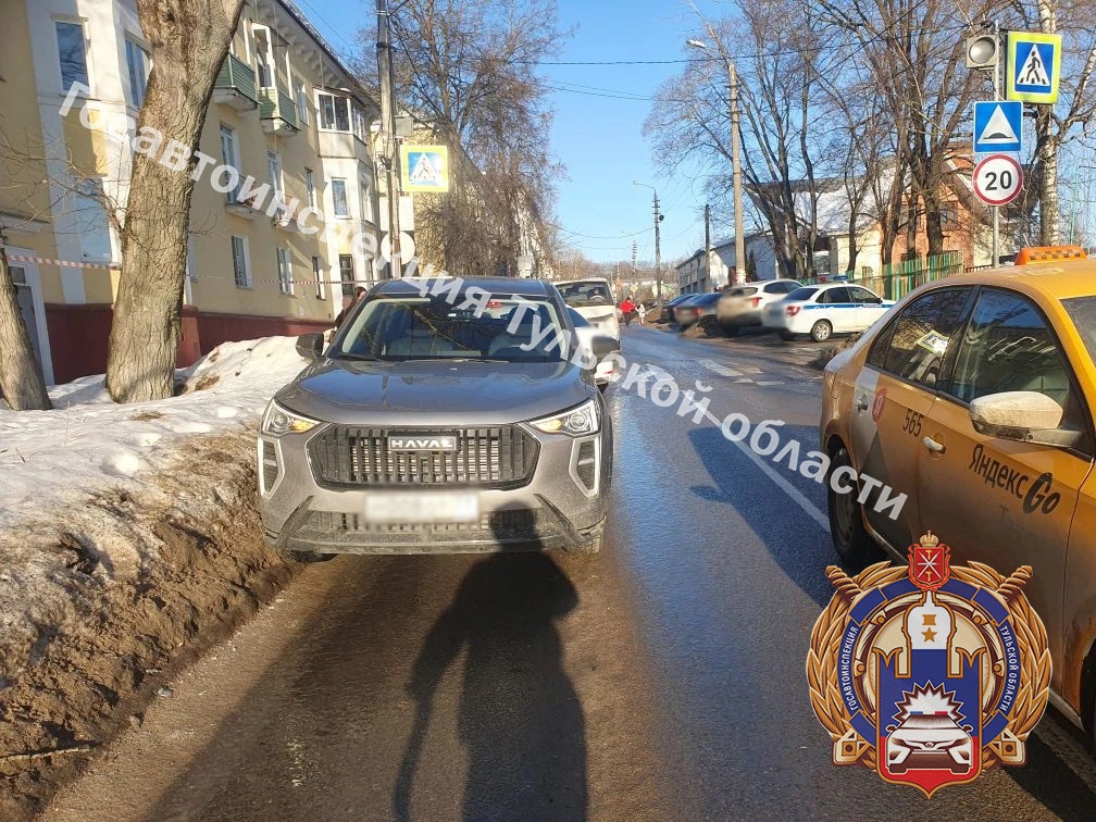В Туле девушка за рулем Haval сбила 7-летнего мальчика на переходе