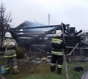 В Заокском районе под завалами сгоревшего дома обнаружен труп