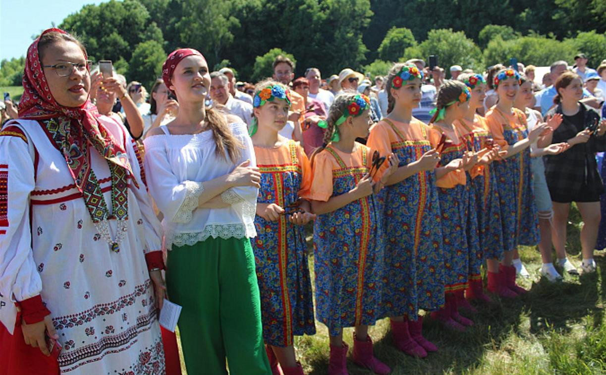В Тульской области прошёл международный фестиваль фольклора «Двенадцать ключей»