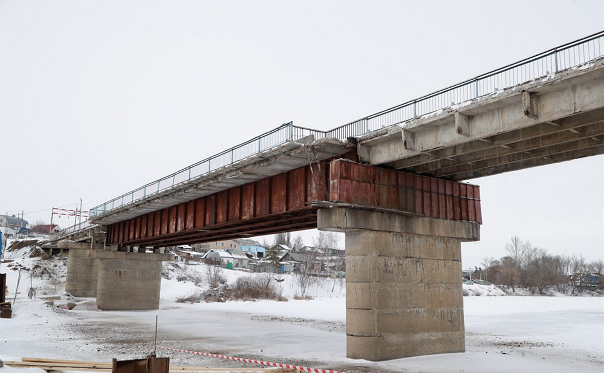 Строительство моста через реку Красивая Меча в Ефремове планируется завершить в 2018 году