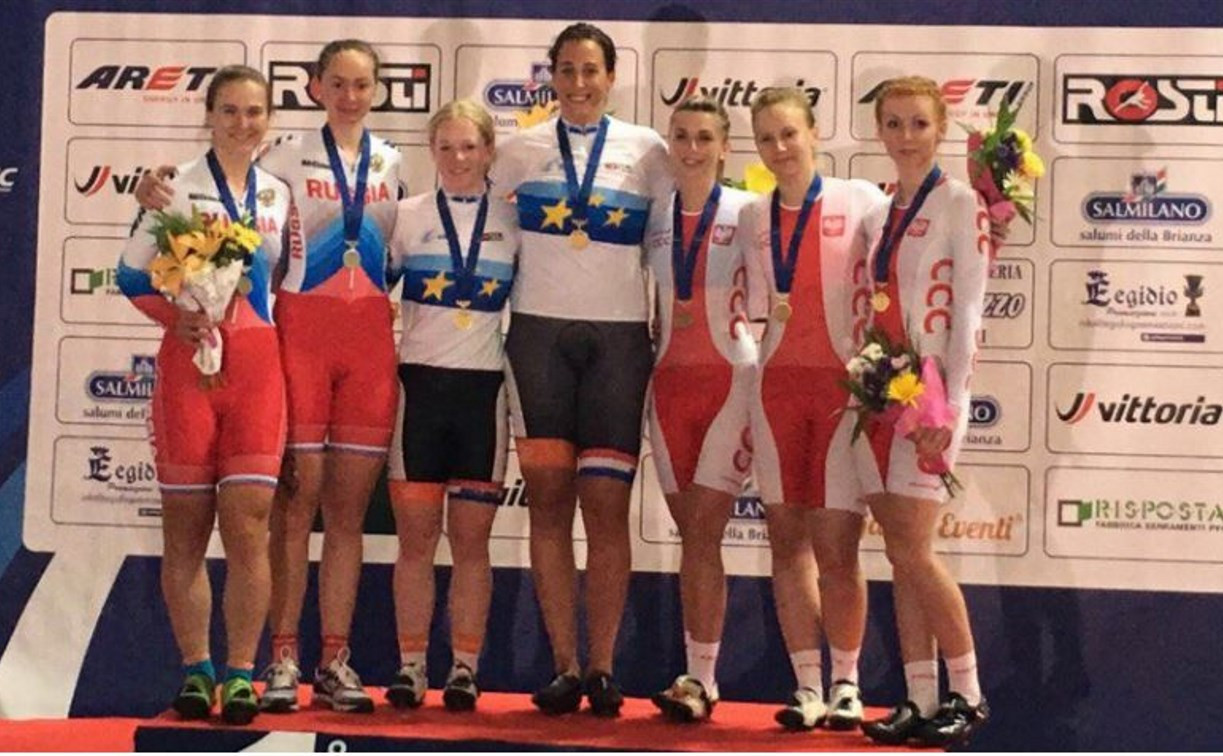 Тульская велоспортсменка завоевала серебряную медаль в Италии 