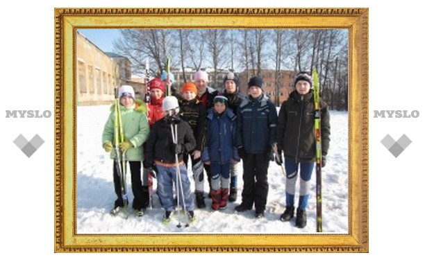 Тульские лыжники обошли москвичей