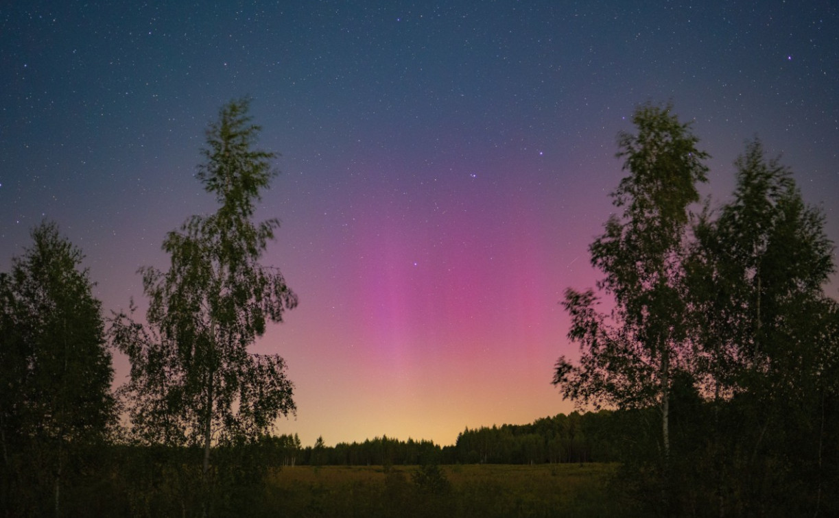 В ближайшие часы туляки смогут увидеть полярное сияние