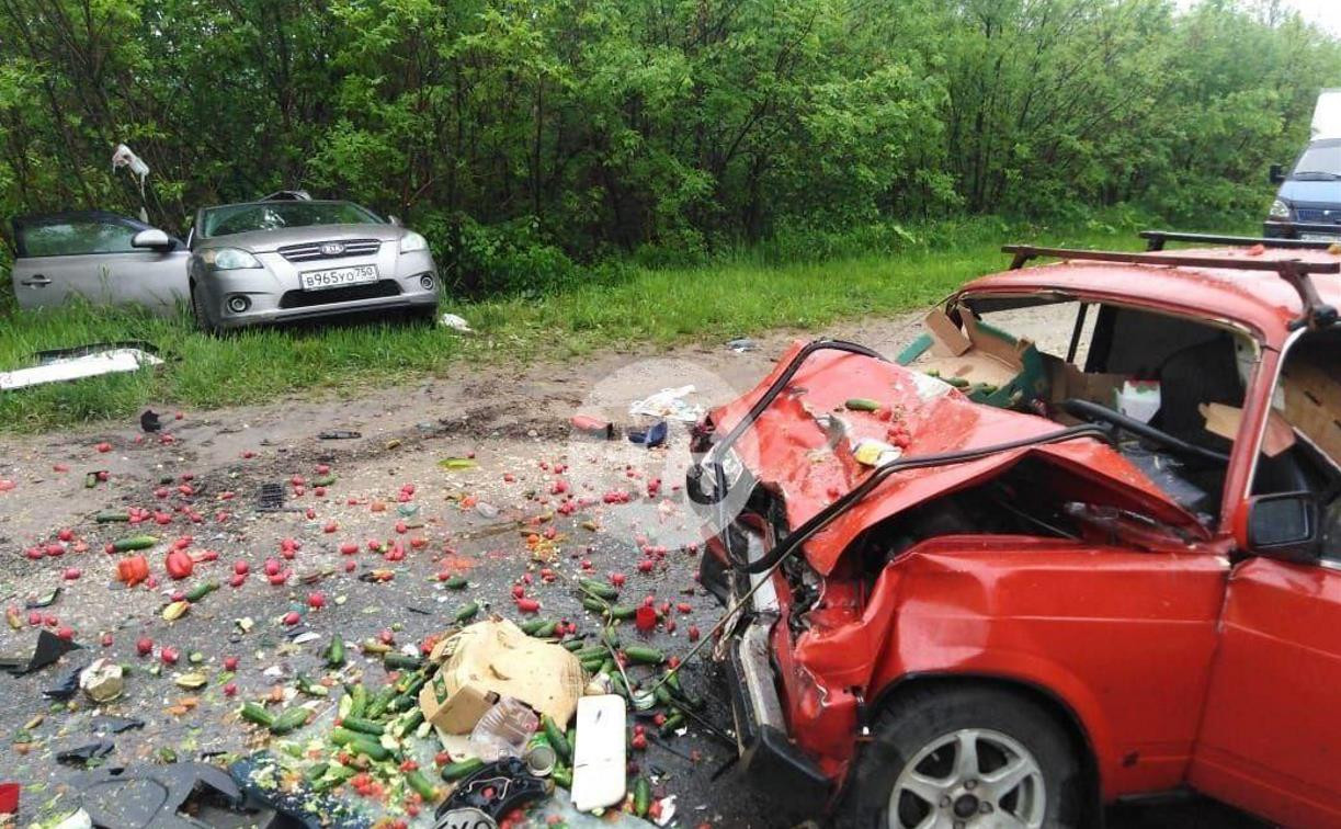 Четыре человека пострадали в ДТП под Тулой