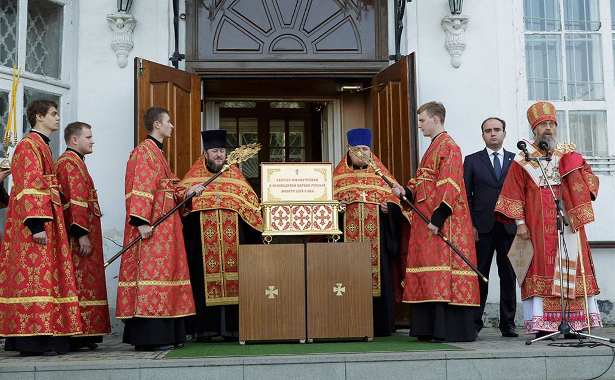 В Тульскую область прибыл ковчег с мощами новомучеников и исповедников Российских