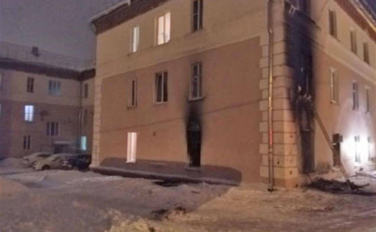 По факту пожара с тремя погибшими в Новомосковске возбуждено уголовное дело